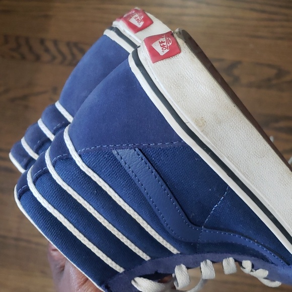 Vans Blue High Tops - Picture 12 of 13
